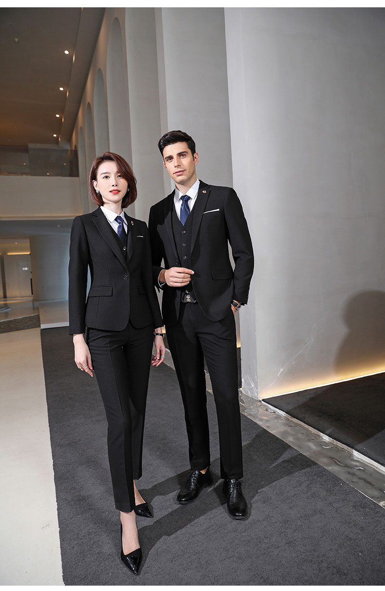 團體職業裝定制模特展示圖片4